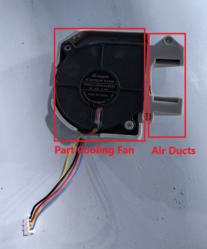 Primary cooling fan