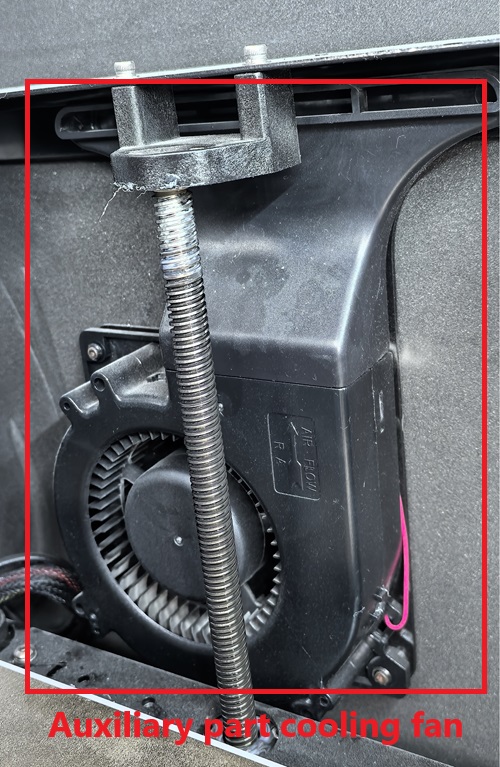 Auxiliary cooling fan