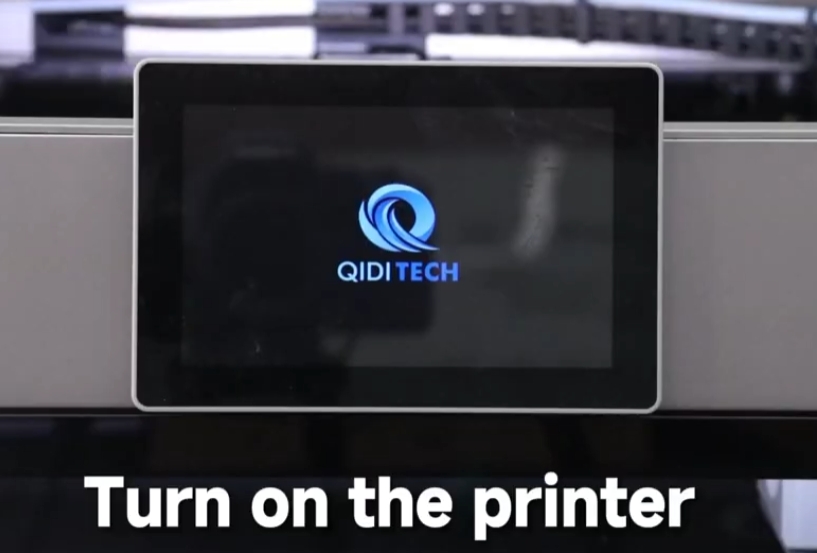 Turn on printer