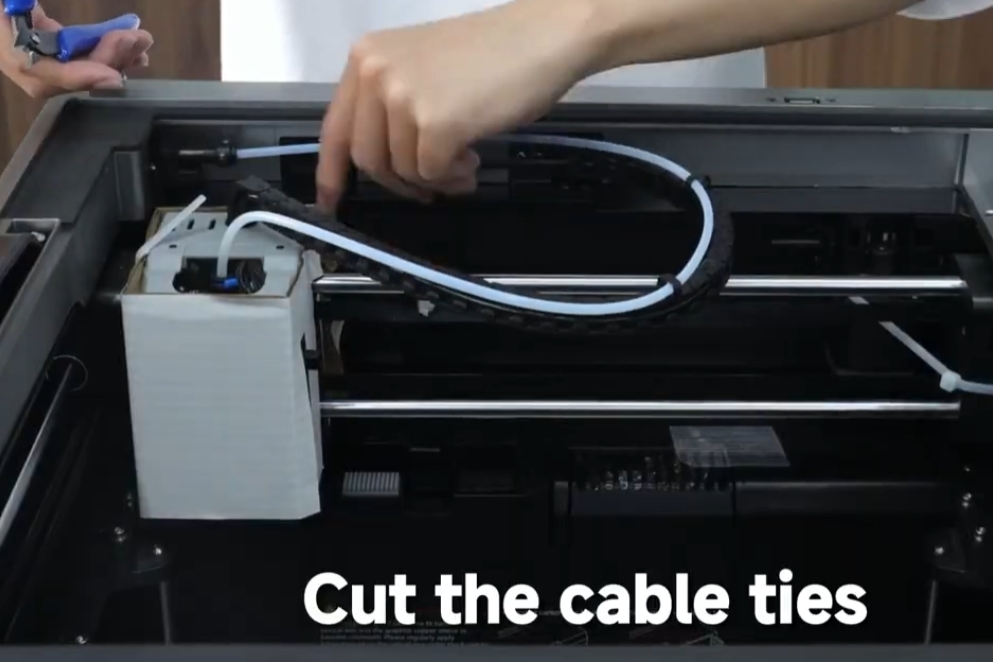 Cut cable ties