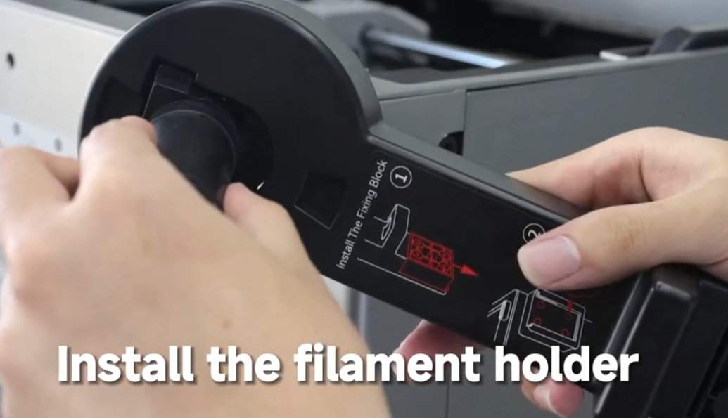 Install filament holder