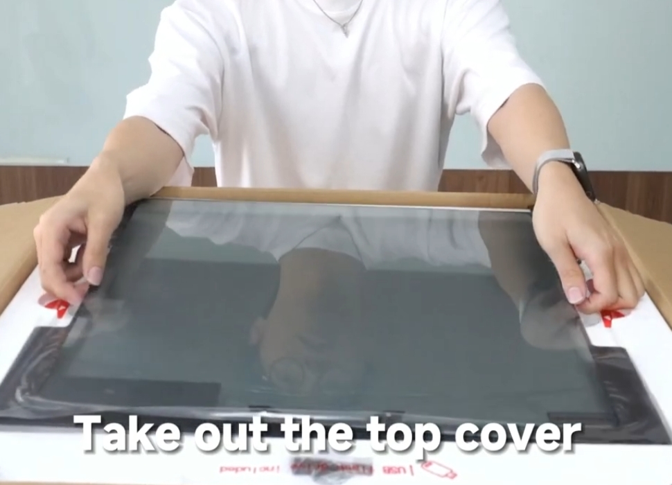 Remove the top cover